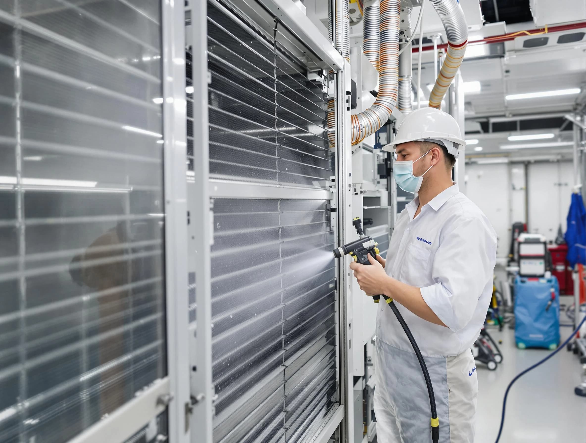 Professional AC coil cleaning by Forest Park Air Duct Cleaning in Forest Park