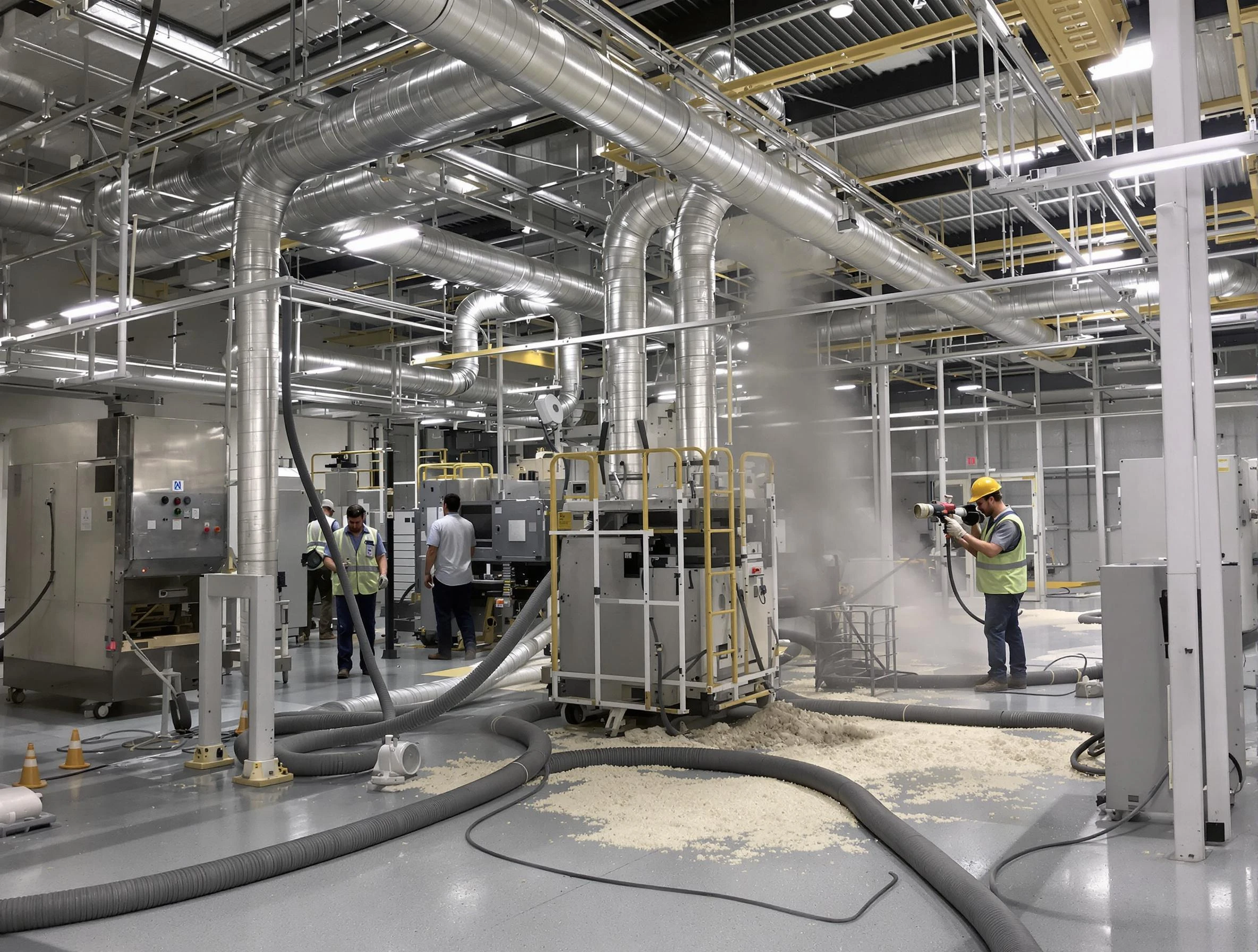 Heavy-duty industrial duct cleaning by Forest Park Air Duct Cleaning in Forest Park